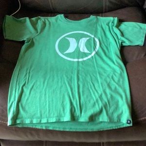Hurley Green Short Sleeve T-Short Youth Medium